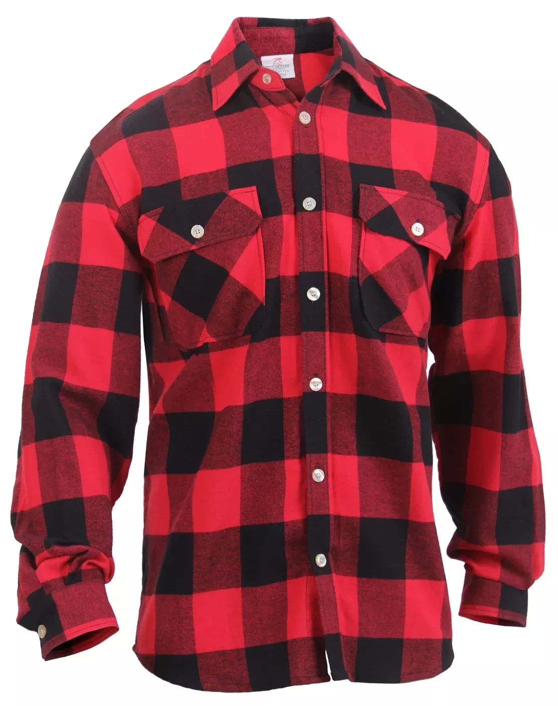 Rothco Lightweight Flannel Shirt - Red Plaid